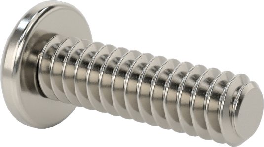 Silindir Başlı Kombinasyonlu Phillips/Yivli Vidalar, 4-40 Diş, 3/8" Uzunluk
