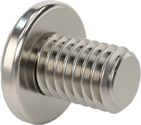 Silindir Başlı Kombinasyonlu Phillips/Yivli Vidalar, 10-32 Diş, 1/4" Uzunluk