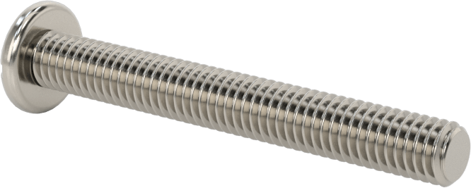 Silindir Başlı Kombinasyonlu Phillips/Yivli Vidalar, 10-32 Diş, 1-1/2" Uzunluk