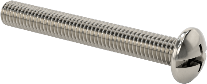 Silindir Başlı Kombinasyonlu Phillips/Yivli Vidalar, 10-32 Diş, 1-1/2" Uzunluk
