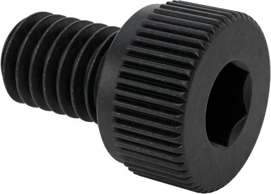 Sol Dişli Alaşımlı Çelik Soket Başlı Vida, M4 x 0,7 mm Diş, 6 mm Uzunluk