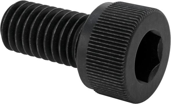 Sol Dişli Alaşımlı Çelik Soket Başlı Vida, M6 x 1 mm Diş, 12 mm Uzunluk