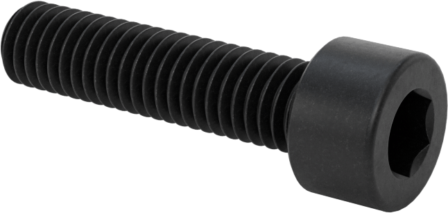 Sol Dişli Alaşımlı Çelik Soket Başlı Vida, M6 x 1 mm Diş, 25 mm Uzunluk