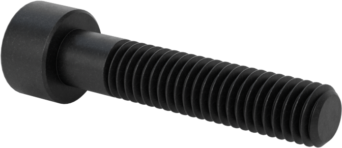 Sol Dişli Alaşımlı Çelik Soket Başlı Vida, M6 x 1 mm Diş, 30 mm Uzunluk