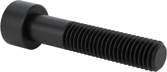 Sol Dişli Alaşımlı Çelik Soket Başlı Vida, M8 x 1,25 mm Diş, 40 mm Uzunluk