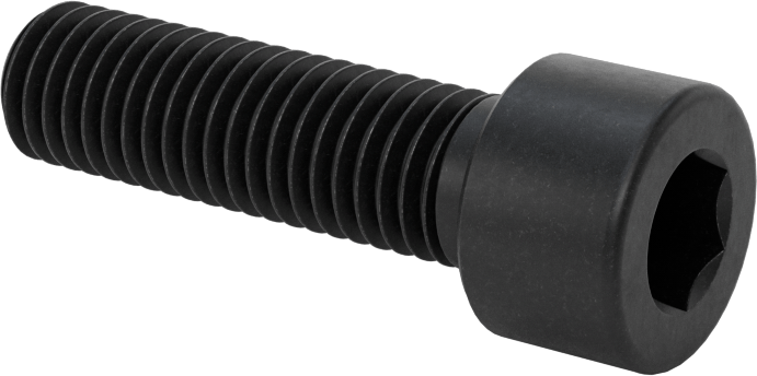 Sol Dişli Alaşımlı Çelik Soket Başlı Vida, M10 x 1,5 mm Diş, 35 mm Uzunluk