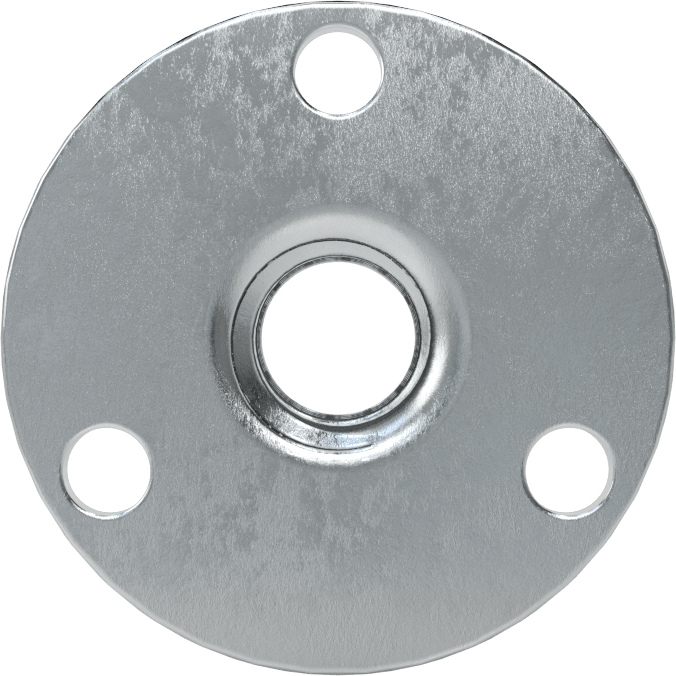 Vidalı Montaj Somunu, Çelik, 1/4"-20 Diş, 0,313“ Çap x 1/4” Yükseklik Namlu