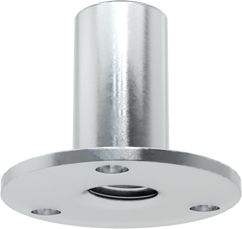 Vidalı Montaj Somunu, Çelik, 1/4"-20 Diş, 0,313“ Çap x 9/16” Yükseklikli Namlu