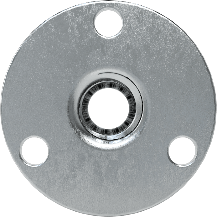 Vidalı Montaj Somunu, Çelik, 1/4"-20 Diş, 0,313“ Çap x 7/8” Yükseklikli Namlu