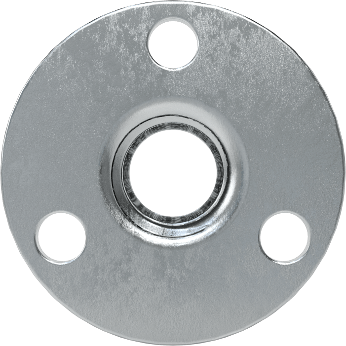 Vidalı Montaj Somunu, Çelik, 3/8"-16 Diş, 0,438 inç Çap x 5/8 inç Yükseklikli Namlu