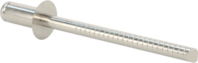 18-8 Paslanmaz Çelik Gömme Kör Perçinler, 4 mm Çap, 2,5 mm ila 4,5 mm Malzeme Kalınlığı için