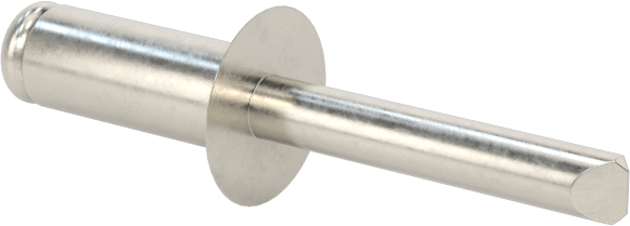 18-8 Paslanmaz Çelik Gömme Kör Perçinler, 4 mm Çap, 4,5 mm ila 6,5 mm Malzeme Kalınlığı için