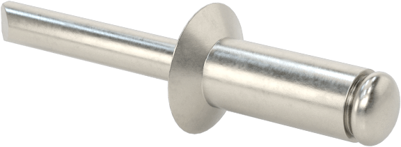 18-8 Paslanmaz Çelik Gömme Kör Perçinler, 4 mm Çap, 4,5 mm ila 6,5 mm Malzeme Kalınlığı için