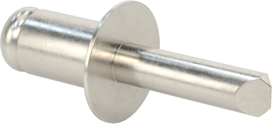 18-8 Paslanmaz Çelik Gömme Kör Perçinler, 5 mm Çap, 2 mm ila 4 mm malzeme kalınlığı için