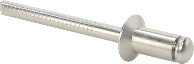 18-8 Paslanmaz Çelik Gömme Kör Perçinler, 5 mm Çap, 4 mm ila 6 mm malzeme kalınlığı için