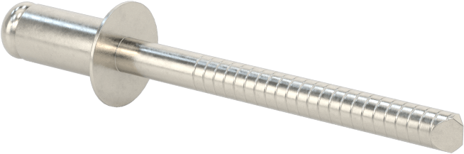 18-8 Paslanmaz Çelik Gömme Kör Perçinler, 5 mm Çap, 4 mm ila 6 mm malzeme kalınlığı için