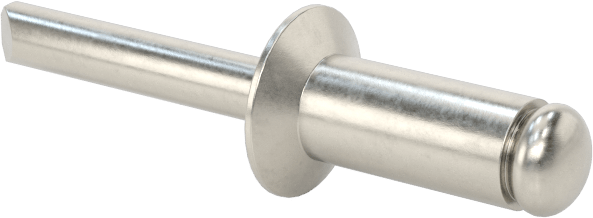 18-8 Paslanmaz Çelik Gömme Kör Perçinler, 5 mm Çap, 6 mm ila 8 mm Malzeme Kalınlığı için