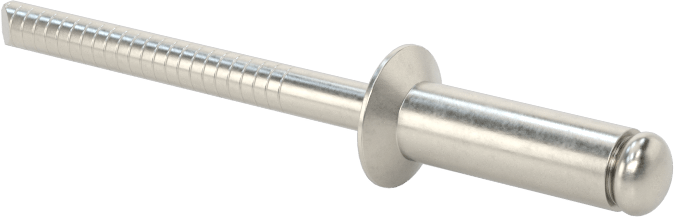 18-8 Paslanmaz Çelik Gömme Kör Perçinler, 5 mm Çap, 8 mm ila 10 mm Malzeme Kalınlığı için