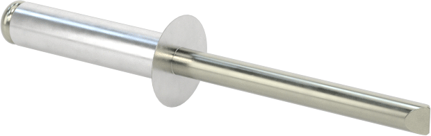 Alüminyum Gömme Kör Perçinler, Çelik Mandrel ile, 3 mm Çap, 7 mm-9 mm Malzeme Kalınlığı için