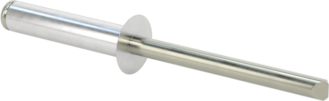 Alüminyum Gömme Kör Perçinler, Çelik Mandrel ile, 4 mm Çap, 12,5 mm-14,5 mm Kalınlık için
