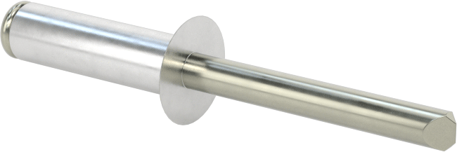 Alüminyum Gömme Kör Perçinler, Çelik Mandrel ile, 5 mm Çap, 8 mm-12 mm Malzeme Kalınlığı için