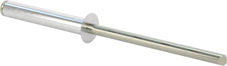 Alüminyum Gömme Kör Perçinler, Çelik Mandrel ile, 5 mm Çap, 21 mm-25 mm malzeme kalınlığı için