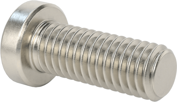 Süper Korozyona Dayanıklı 316 Paslanmaz Çelik Soket Başlı Vida, Düşük Profilli, 10-32 Diş Boyutu, 1/2" Uzunluk