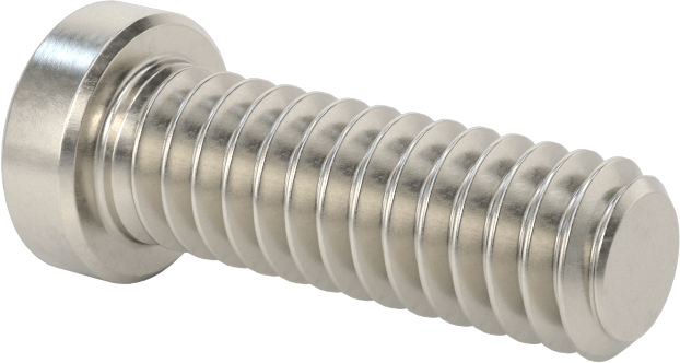 Süper Korozyona Dayanıklı 316 Paslanmaz Çelik Soket Başlı Vida, Düşük Profilli, 1/4"-20 Diş Boyutu, 3/4" Uzunluk