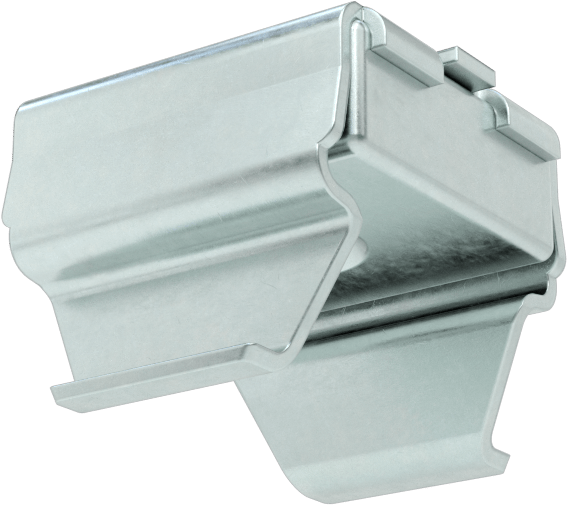 Geçmeli Somun, Çinko Kaplı Çelik, 10-24 Boyut, 0,093“-0,126” Kalın Panel için