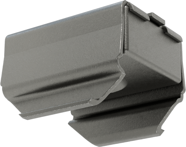Geçmeli Somun, Fosfat Kaplı Çelik, 3/8“-16, 0,093-0,126” Kalınlığında Panel