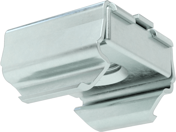 Geçmeli Somun, Çinko Kaplı Çelik, 3/8"-16 Boyut, 0,057“-0,092” kalınlığında panel için