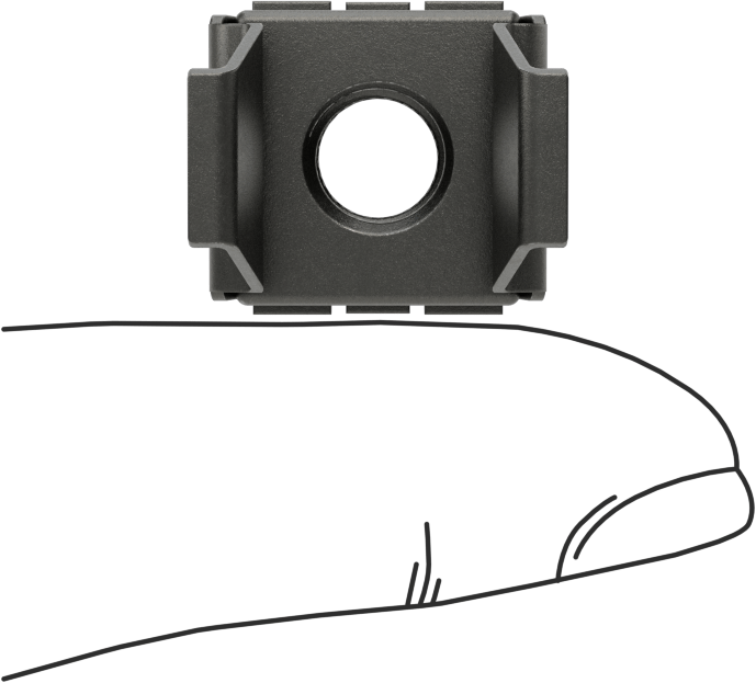 Geçmeli Somun, Fosfat Kaplı Çelik, M8x1.25mm, 1,4-2,3 mm Kalınlığında Panel