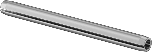 Çinko Kaplamalı 1050-1095 Çelik Yivli Yay Pimleri, 1/16" Çap, 3/4" Uzunluk