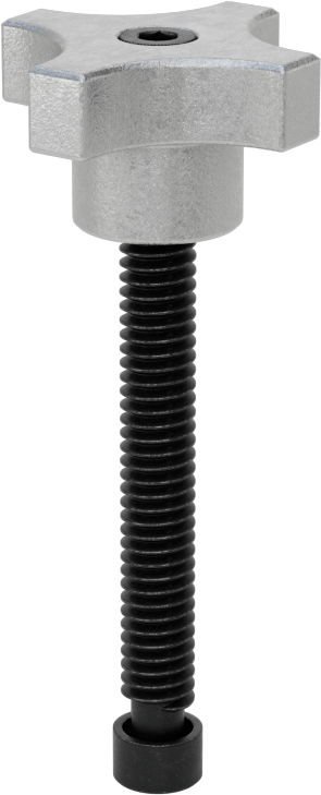 Vida Kelepçesi, 1/4"-20 Diş Boyutu, 2" Uzunluk