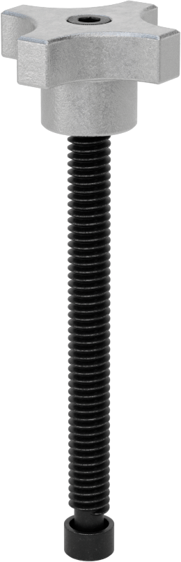 Vida Kelepçesi, 1/4"-20 Diş Boyutu, 2-3/4" Uzunluk