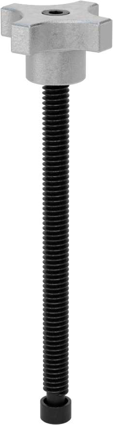 Vida Kelepçesi, 1/4"-20 Diş Boyutu, 3-1/2" Uzunluk