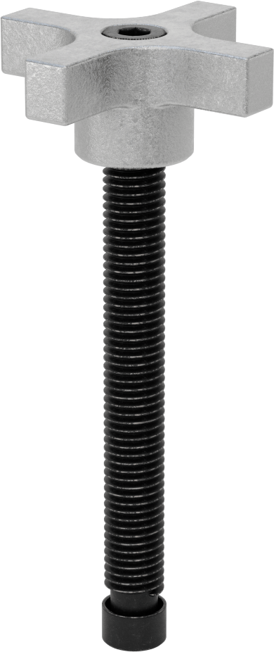 Vida Kelepçesi, 5/8"-11 Diş Boyutu, 5-3/8" Uzunluk
