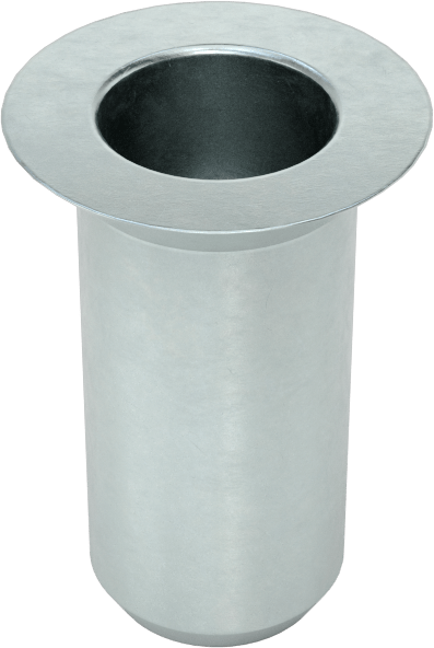 Gömme Montajlı Perçin Somunu, M4 x 0,7 mm Diş, 3,5 mm ila 5,5 mm Malzeme Kalınlığı için