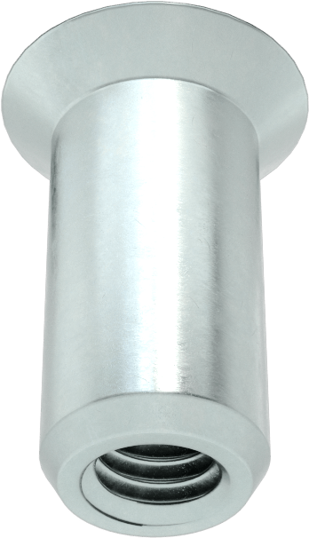 Gömme Montajlı Perçin Somunu, M4 x 0,7 mm Diş, 3,5 mm ila 5,5 mm Malzeme Kalınlığı için