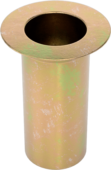 Gömme Montajlı Perçin Somunu, 3/8"-16 Diş Boyutu, 0,296“ - 0,381” Malzeme Kalınlığı için