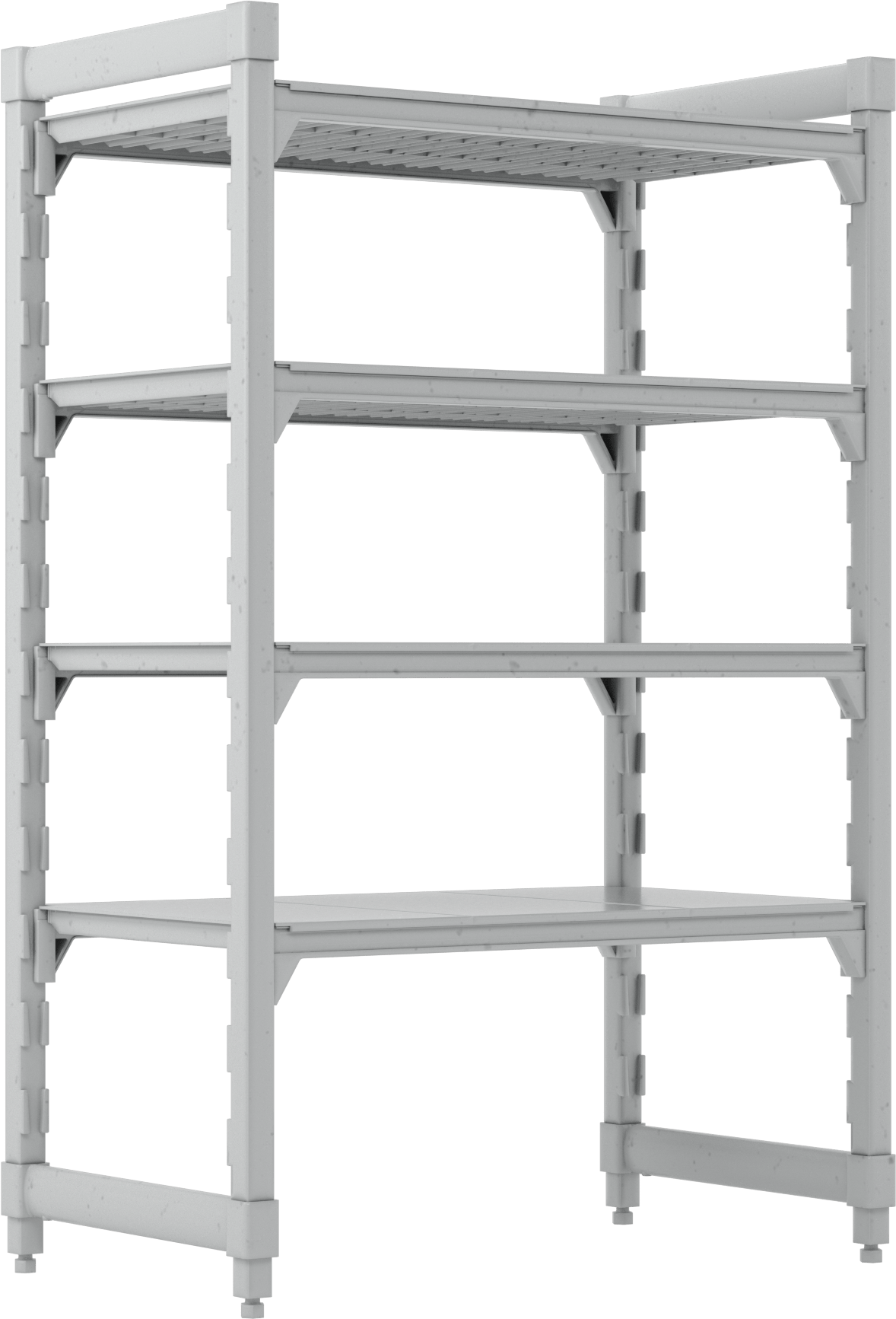 Stationary with 4 Shelves