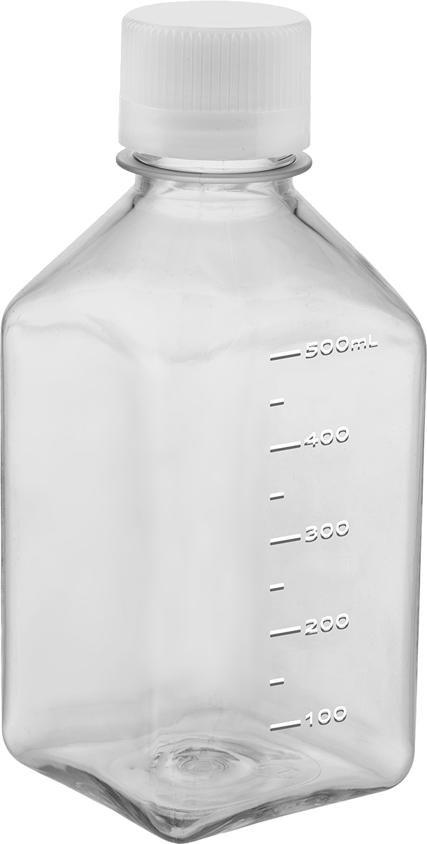 Dereceli Plastik Şişe, PETG Plastik, 8 FL. oz Kapasite