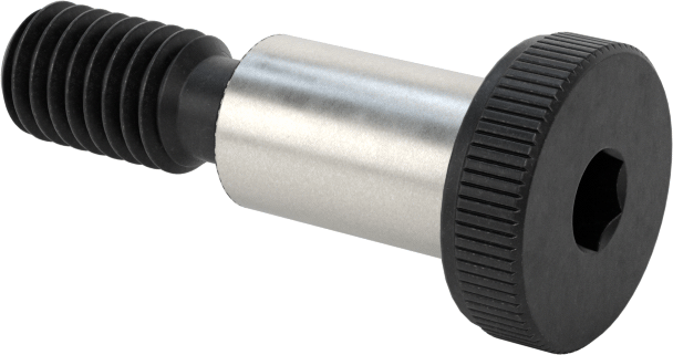 Düşük Profilli Omuzlu Vida, 6 mm Omuz Çapı, 10 mm Omuz Uzunluğu, M5 x 0,8 mm Diş