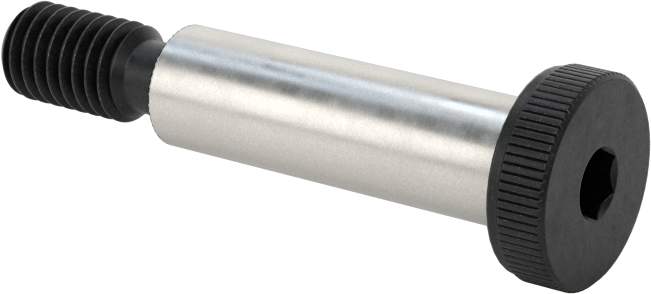 Düşük Profilli Omuzlu Vida, 6 mm Omuz Çapı, 20 mm Omuz Uzunluğu, M5 x 0,8 mm Diş