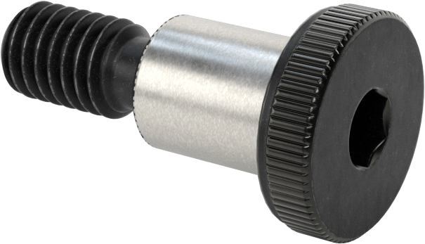 Düşük Profilli Omuzlu Vida, 8 mm Omuz Çapı, 10 mm Omuz Uzunluğu, M6 x 1 mm Diş