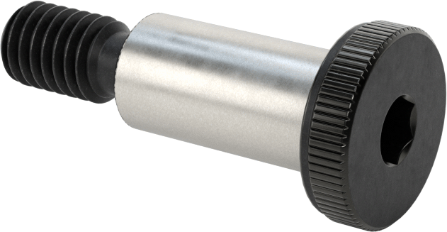 Düşük Profilli Omuzlu Vida, 8 mm Omuz Çapı, 16 mm Omuz Uzunluğu, M6 x 1 mm Diş