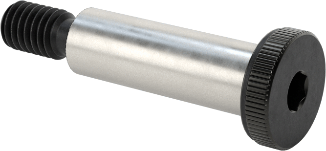 Düşük Profilli Omuzlu Vida, 8 mm Omuz Çapı, 25 mm Omuz Uzunluğu, M6 x 1 mm Diş