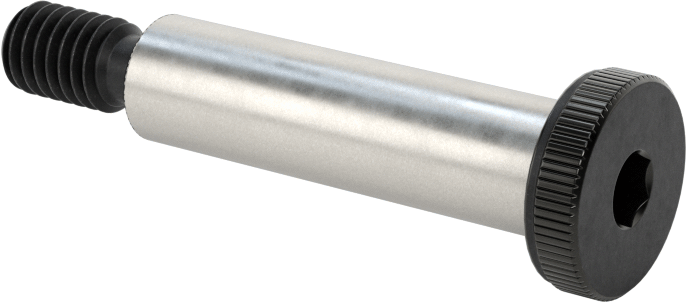 Düşük Profilli Omuzlu Vida, 8 mm Omuz Çapı, 30 mm Omuz Uzunluğu, M6 x 1 mm Diş