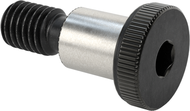 Düşük Profilli Omuzlu Vida, 10 mm Omuz Çapı, 12 mm Omuz Uzunluğu, M8 x 1,25 mm Diş