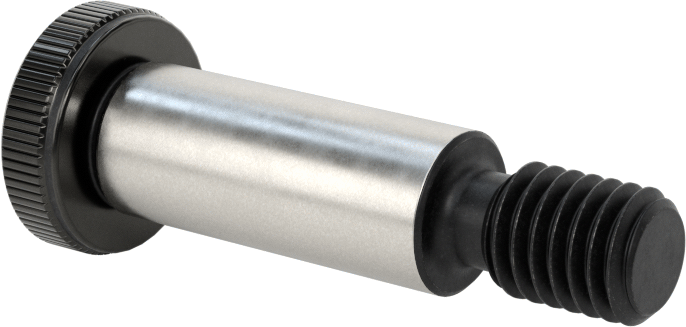 Düşük Profilli Omuzlu Vida, 10 mm Omuz Çapı, 25 mm Omuz Uzunluğu, M8 x 1,25 mm Diş